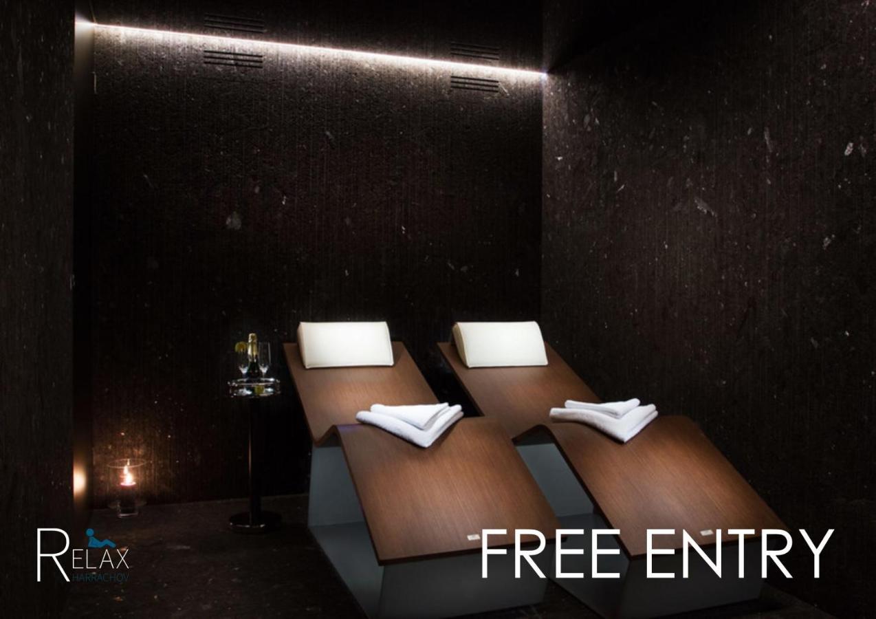 Relax Harrachov Apartments - Free Wellness Grotta Spa Eksteriør billede